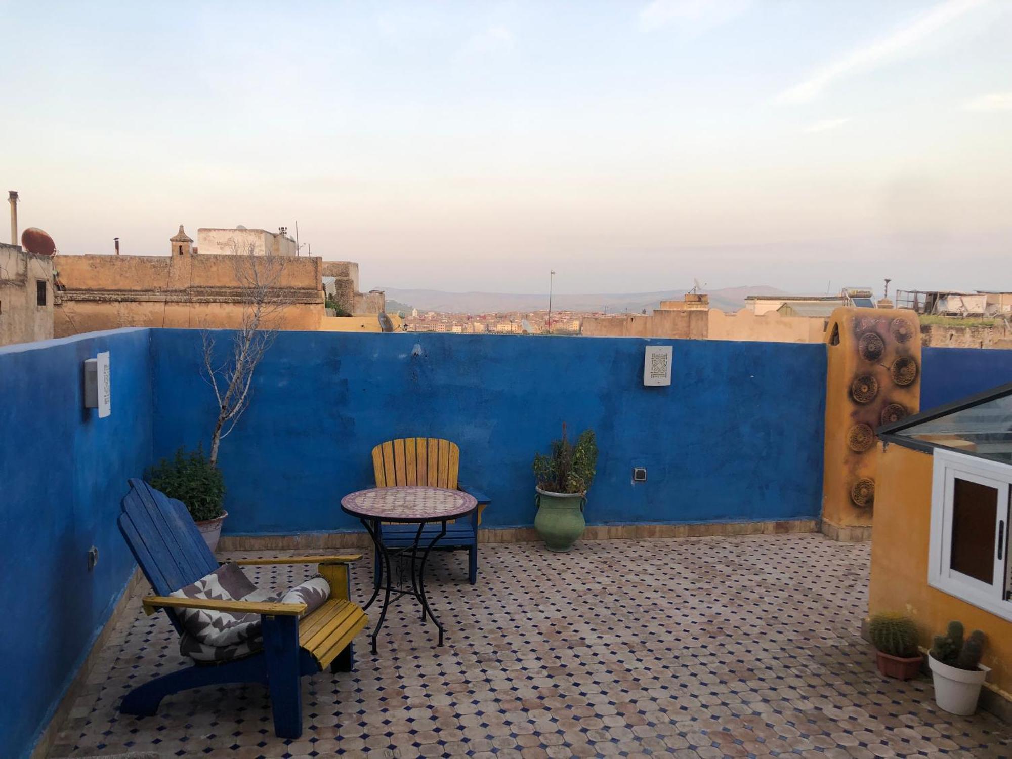 Dar El Mizan Acomodação com café da manhã Fez Exterior foto